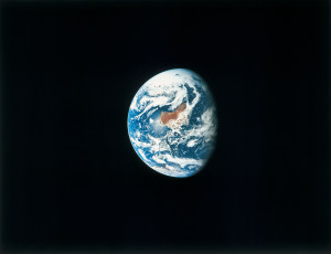 planet earth viewed from space